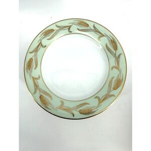 9 Noritake White Palace Bread & Butter wheat Bone China Plates - Japan - 6 5/8"